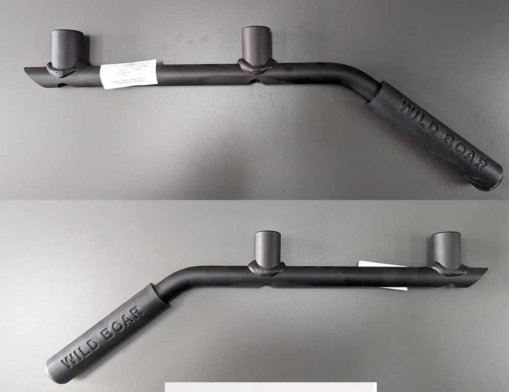 სახელური WRANGLER 2007-2017 სალონის შავი ლითონის, წინა (კომპლექტი)